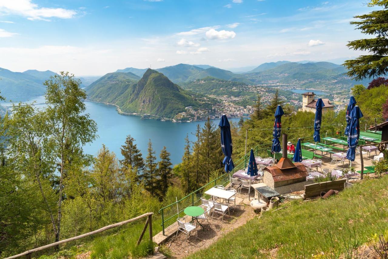 Apartamento Rebecca Garden Lugano Exterior foto